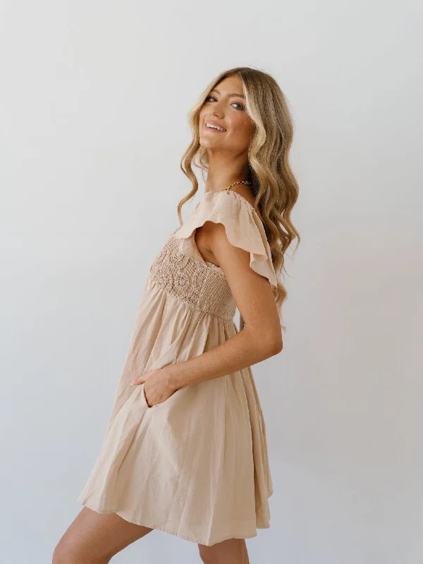Boise Crochet Mini Dress
