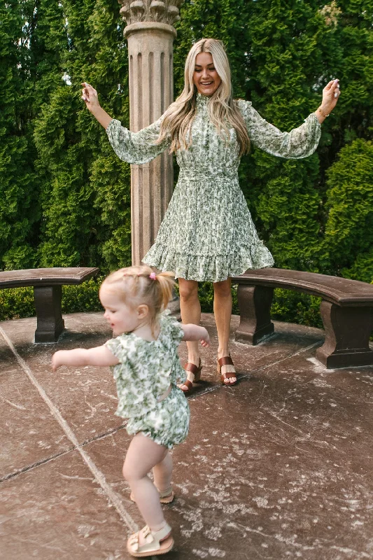 Brynley Dress in Green - FINAL SALE