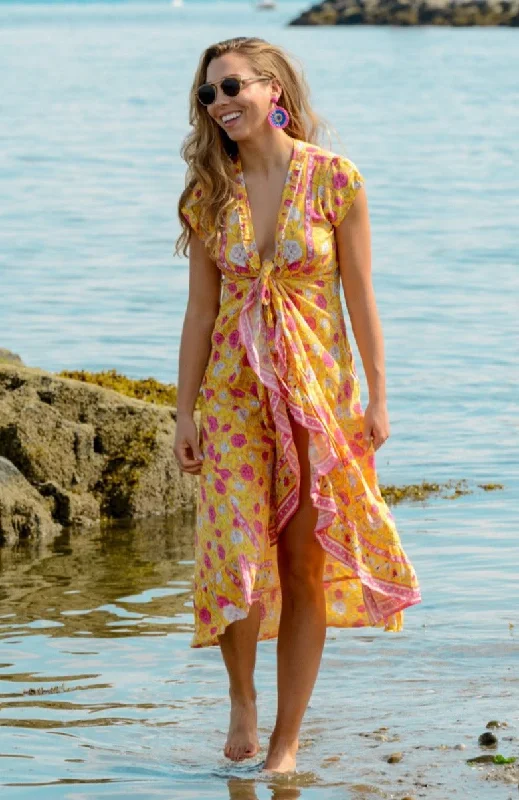 Voyager Dress / Sunshine Yellow