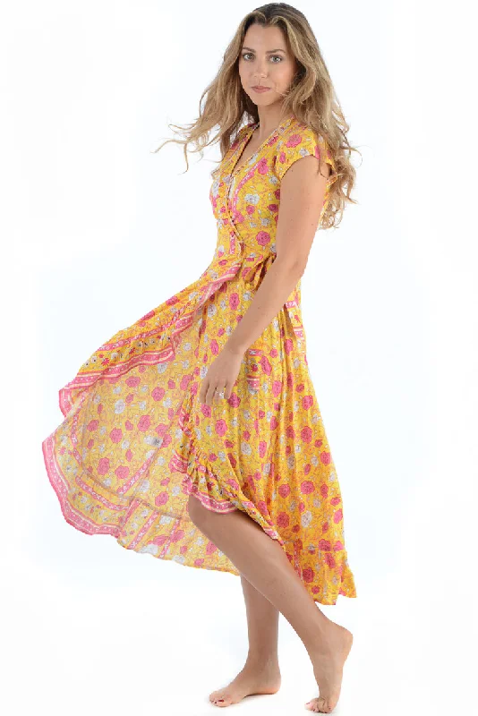 Voyager Dress / Sunshine Yellow